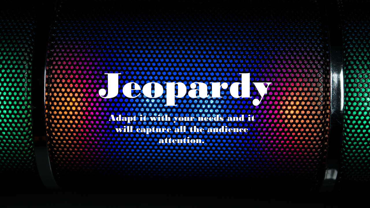 create jeopardy game free